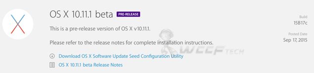 Mac Os X 10.11 Gm Download